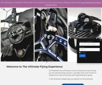 Iris-Paramotor.com(Modern Flying Machines and Accessories) Screenshot