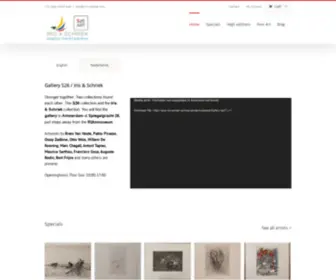 Iris-SChriek.com(Iris & Schriek Gallery) Screenshot