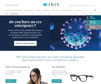 Iris.ca(Lunettes de prescription) Screenshot