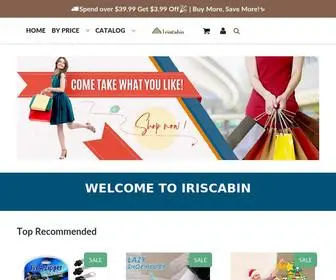 Iriscabin.com(ONLINE STORE) Screenshot