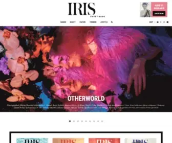 Iriscovetbook.com(A diverse glimpse into the worlds and personalities of fashion) Screenshot