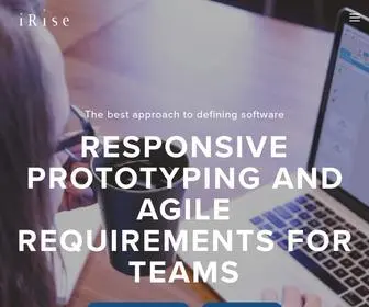 Irise.com(IRise combines the best prototyping tool with inline requirements management software) Screenshot