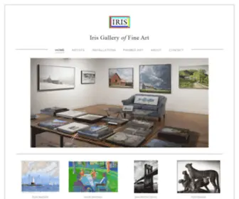 Irisgalleryfineart.com(Iris Gallery) Screenshot