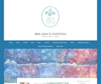 Irisgracepainting.com(Imagine, create, inspire) Screenshot