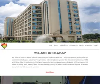 Irisgroupbd.com(IRIS Group) Screenshot