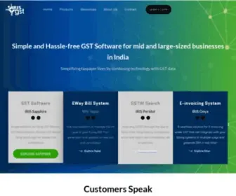Irisgst.com(&quot;Simple and hassle) Screenshot