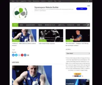 Irish-Boxing.com Screenshot