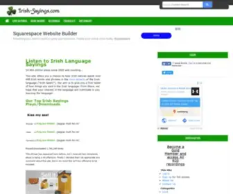 Irish-Sayings.com(Irish Sayings) Screenshot