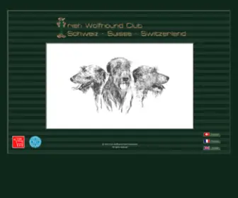 Irish-Wolfhound-Club.ch(Start) Screenshot