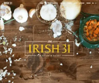 Irish31.com(Irish 31 Pub & Eatery with a chef) Screenshot