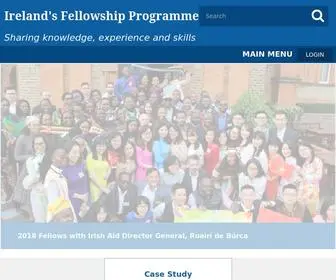 Irishaidfellowships.ie(Ireland Fellows Programme) Screenshot