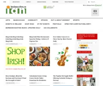 Irishamericannews.com(The Frontpage) Screenshot