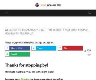 Irisharoundoz.com(Irish Around Oz) Screenshot
