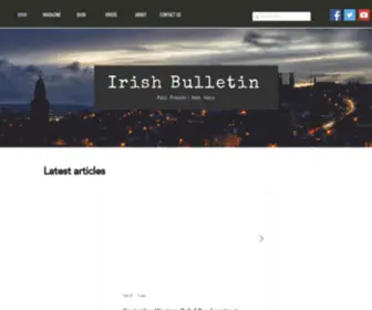 Irishbulletin.ie(Irish Bulletin) Screenshot