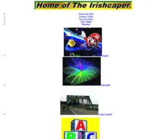 Irishcaper.com(Home of The Irishcaper) Screenshot