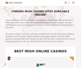 Irishcasinosites.com Screenshot