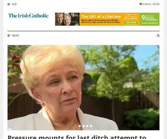 Irishcatholic.com(The Irish Catholic) Screenshot