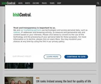Irishcentral.com(Your daily source for everything Irish) Screenshot