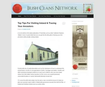 Irishclansnetwork.com(Irishclansnetwork) Screenshot