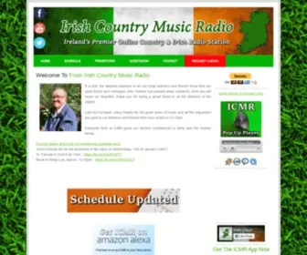 Irishcountrymusicradio.com(Irish Country Music Radio) Screenshot