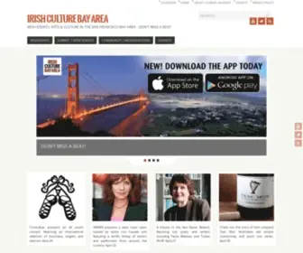 Irishculturebayarea.com(Irish Culture Bay Area) Screenshot