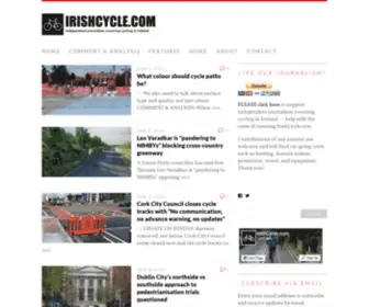 Irishcycle.com(News and analysis on commuting cycling in Ireland) Screenshot