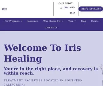 Irishealing.com(Iris Healing Retreat) Screenshot