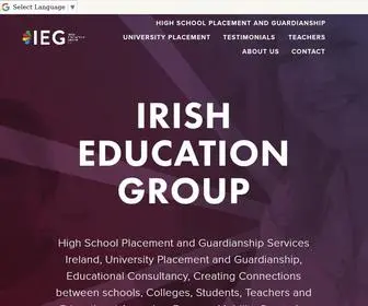 Irishedgroup.com(Most Established Education Consultancy and Guardianship Service) Screenshot