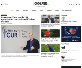 Irishgolfer.ie(Irish Golfer) Screenshot