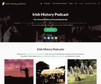 Irishhistorypodcast.ie(Irish history podcast) Screenshot