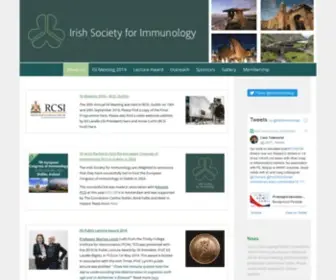 Irishimmunology.ie(ISI Website) Screenshot