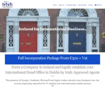 Irishinc.ie(Irish Company Formation) Screenshot