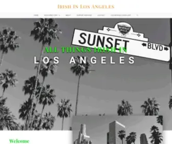 Irishinlosangeles.com(Irish In Los Angeles) Screenshot