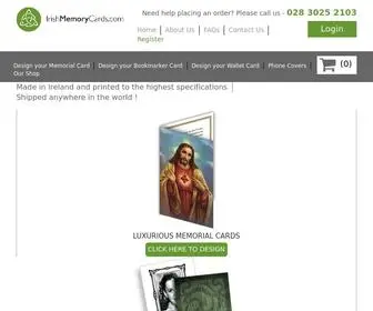 Irishmemorycards.com(Irish Memory Cards) Screenshot