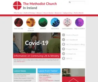 Irishmethodist.org(The Methodist Church in Ireland) Screenshot