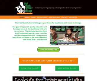 Irishmusicschool.com(The Irish Music School of Chicago) Screenshot