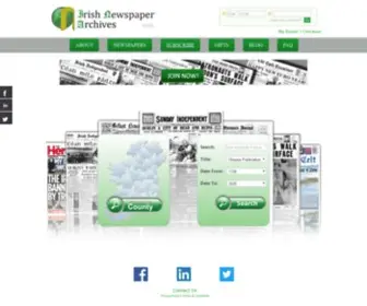 Irishnewsarchive.com(Irish News Archives) Screenshot