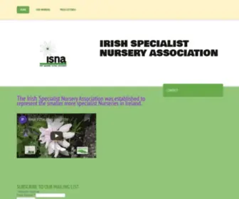 Irishspecialistnurseriesassociation.com(Irish Specialist Nurseries Association) Screenshot