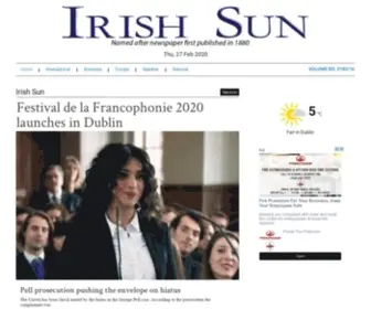 Irishsun.com(Irish Sun) Screenshot