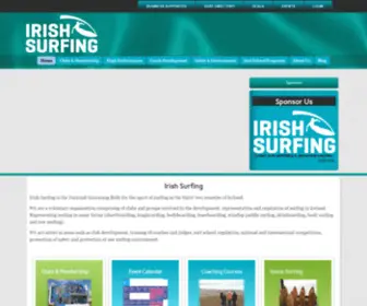 Irishsurfing.ie(Is-content-layout .is-content { margin: 0 auto; width) Screenshot