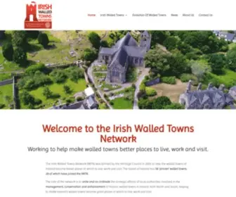 Irishwalledtownsnetwork.ie(Irish Walled Towns Network) Screenshot