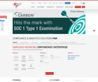 Irisindia.net(Compliance & Analytics Solutions) Screenshot