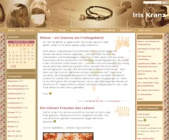 Iriskranz.de(Iris Kranz) Screenshot