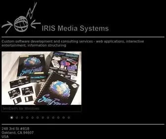 Irismedia.com(Custom software development and consulting services) Screenshot