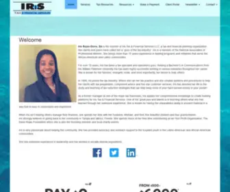 Iristaxservice.com(Iris Tax and Financial Services LLC) Screenshot