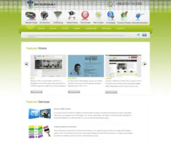 Iristechbd.com(Offshore Website Design and Development Company for Outsourcing) Screenshot