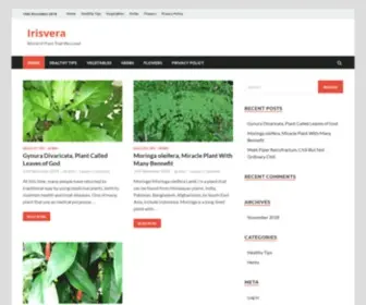 Irisvera.com(A cutting edge brand from the UK) Screenshot