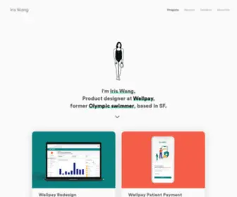 Iriswang.design(Iris Wang) Screenshot