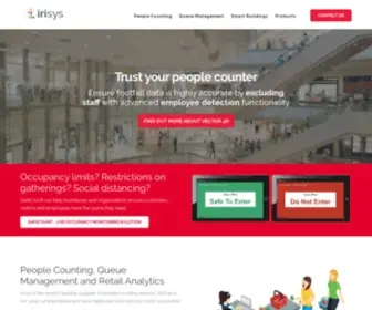 Irisys.net(Irisys People Counter Technology) Screenshot