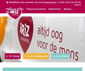 Iriz.org(Iriz thuiszorg) Screenshot